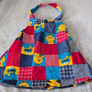 Colorful Sesame Street Kids Apron